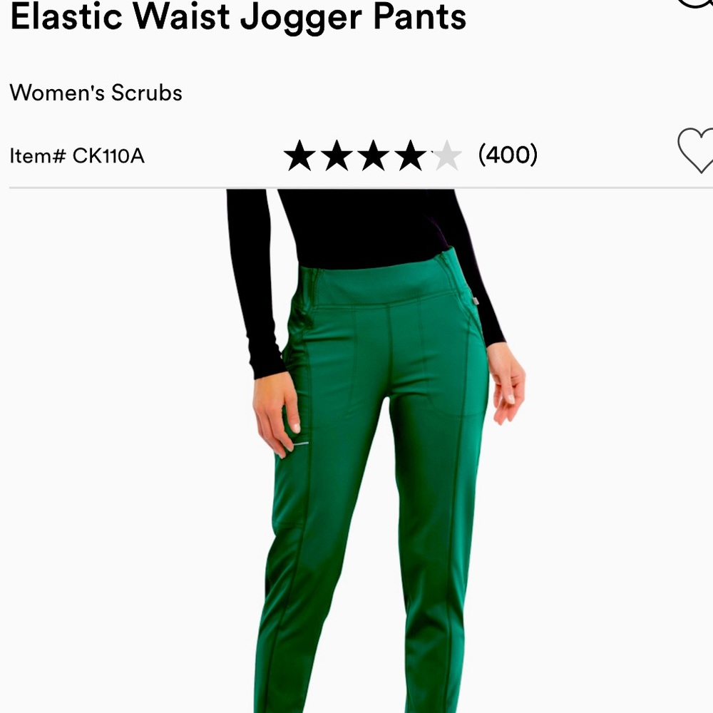 Cherokee Infinity jogger scrub pants size medium.